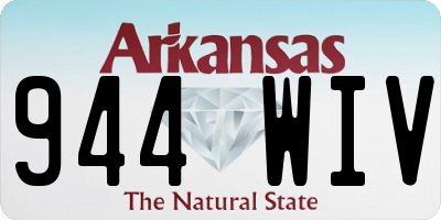AR license plate 944WIV