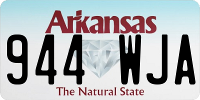 AR license plate 944WJA