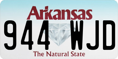 AR license plate 944WJD