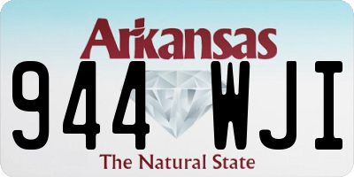 AR license plate 944WJI