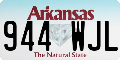 AR license plate 944WJL