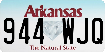 AR license plate 944WJQ