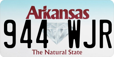 AR license plate 944WJR