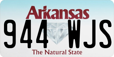AR license plate 944WJS
