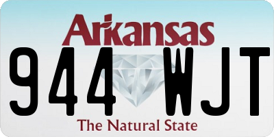 AR license plate 944WJT
