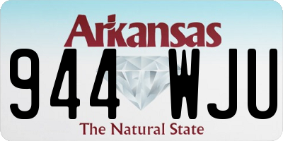 AR license plate 944WJU