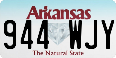 AR license plate 944WJY