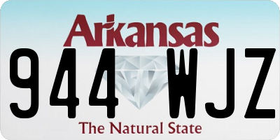 AR license plate 944WJZ