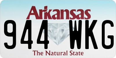 AR license plate 944WKG
