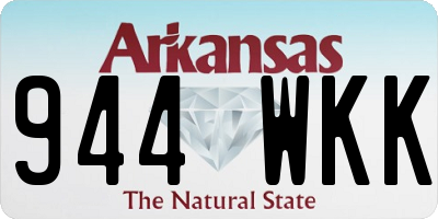 AR license plate 944WKK