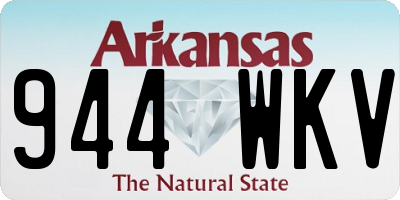 AR license plate 944WKV