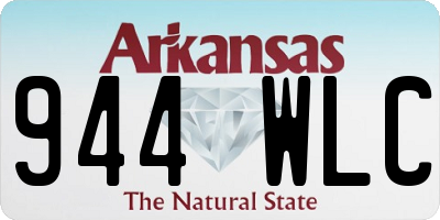 AR license plate 944WLC