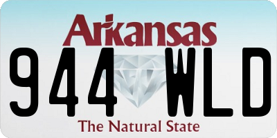 AR license plate 944WLD