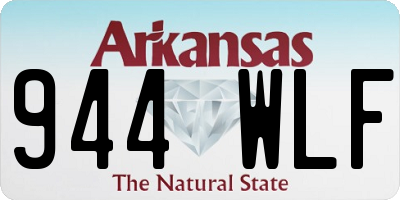 AR license plate 944WLF