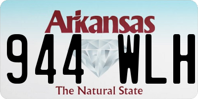 AR license plate 944WLH