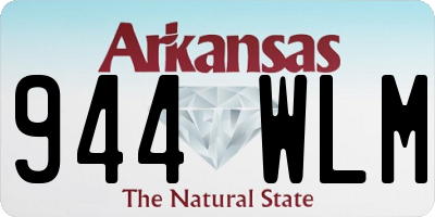 AR license plate 944WLM