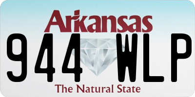 AR license plate 944WLP