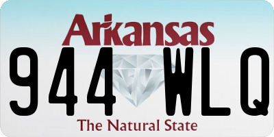 AR license plate 944WLQ