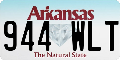 AR license plate 944WLT