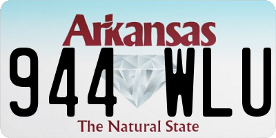 AR license plate 944WLU