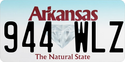 AR license plate 944WLZ