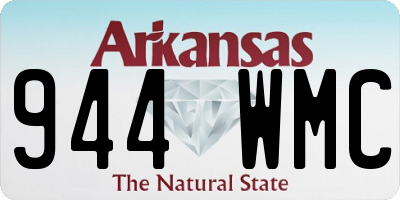 AR license plate 944WMC