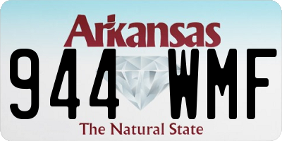 AR license plate 944WMF