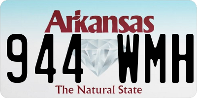 AR license plate 944WMH