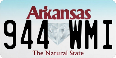 AR license plate 944WMI