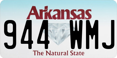AR license plate 944WMJ