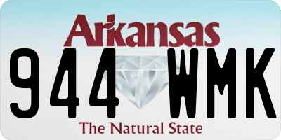 AR license plate 944WMK