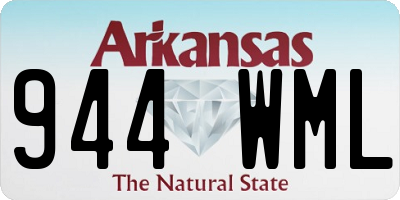 AR license plate 944WML
