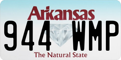 AR license plate 944WMP