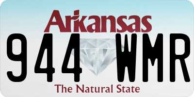 AR license plate 944WMR