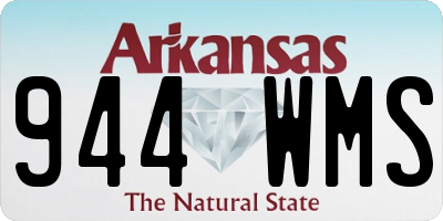 AR license plate 944WMS