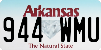AR license plate 944WMU