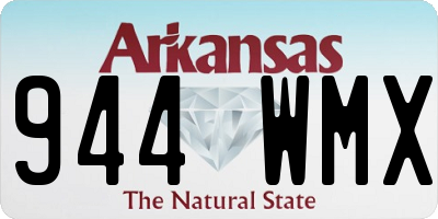 AR license plate 944WMX