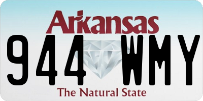 AR license plate 944WMY