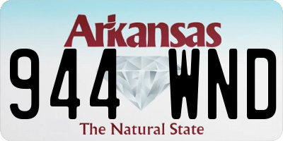 AR license plate 944WND