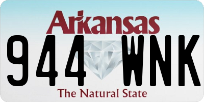 AR license plate 944WNK