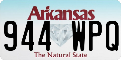 AR license plate 944WPQ