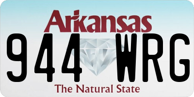AR license plate 944WRG
