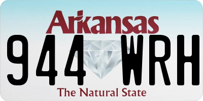 AR license plate 944WRH