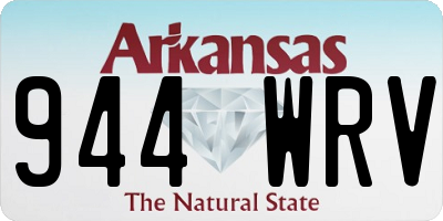 AR license plate 944WRV