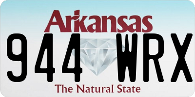 AR license plate 944WRX