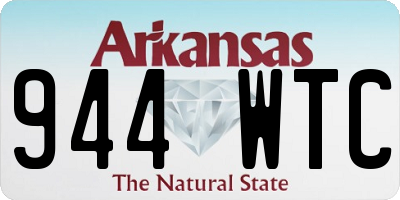 AR license plate 944WTC