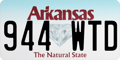 AR license plate 944WTD