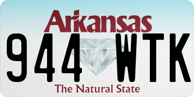 AR license plate 944WTK