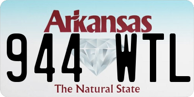 AR license plate 944WTL