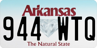 AR license plate 944WTQ
